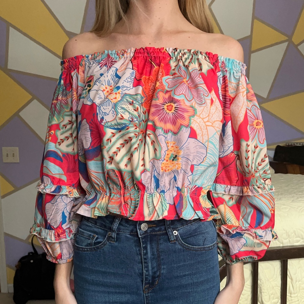 Off the shoulder top